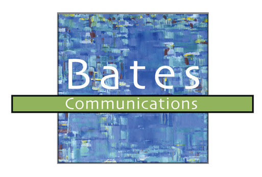 Bates Communications logo design and branding