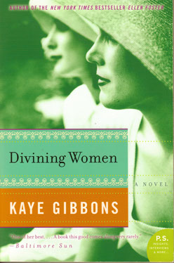 book cover photography - Divining Women by Kaye Gibbons, Harper Perennial Books
