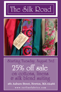 The Silk Road Fabrics, email campaign