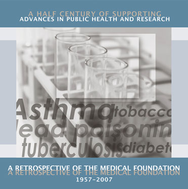 A Retrospective of The Medical Foundation, Health Resources in Action - art direction, design, print production